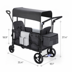 Stroller Wagon for Kids – 2-Seater All-Terrain Baby Wagon