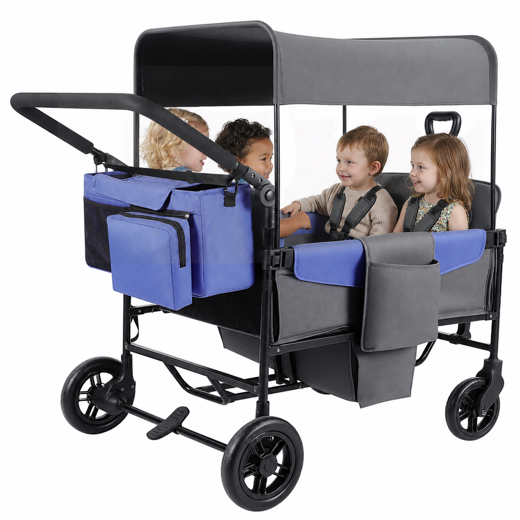 Stroller Wagon for Kids – 2-Seater All-Terrain Baby Wagon