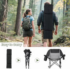 Portable Rocking Camp Chair for Ultimate Outdoor Comfort