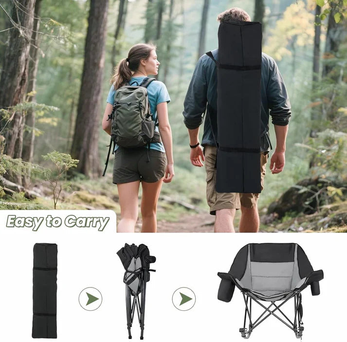 Portable Rocking Camp Chair for Ultimate Outdoor Comfort
