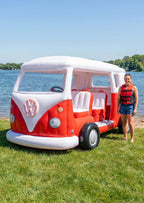 🚌 Summer's Hottest Inflatable Bus Float! 🌊
