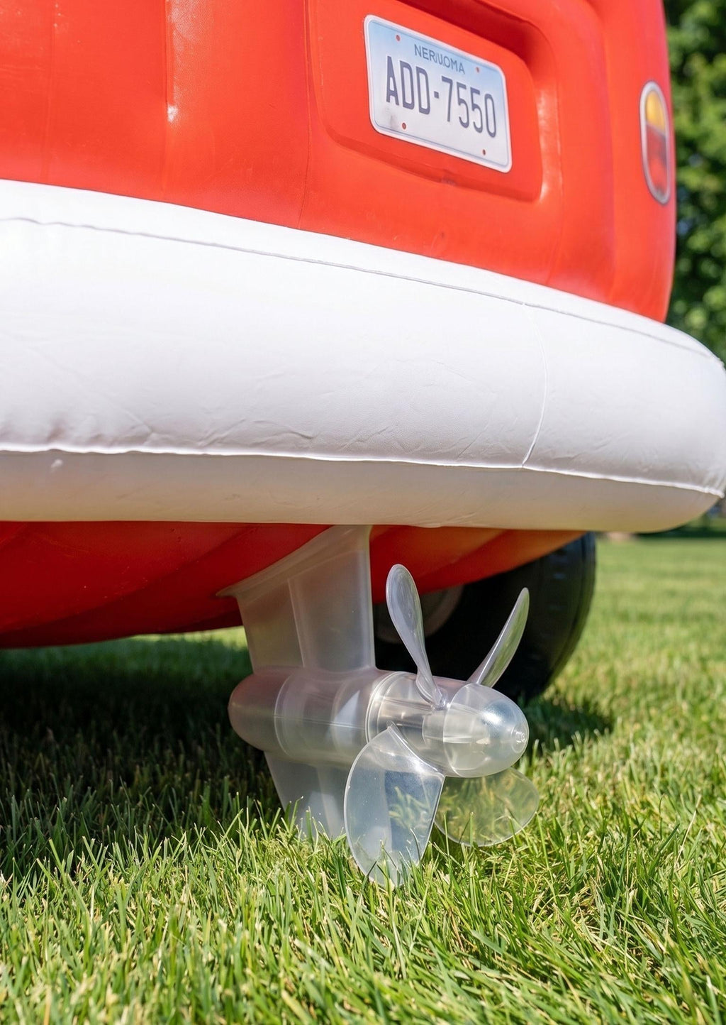 🚌 Summer's Hottest Inflatable Bus Float! 🌊