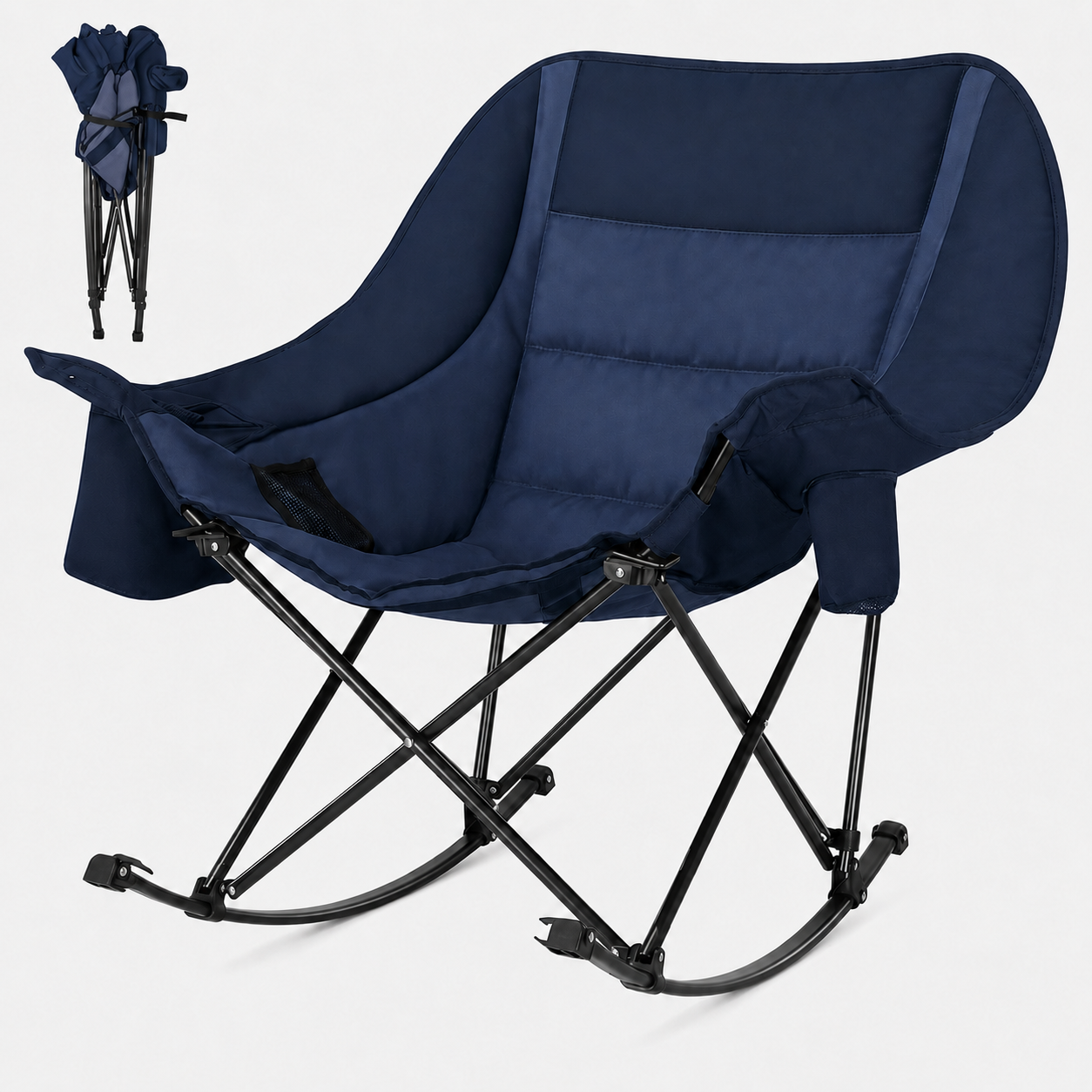 Portable Rocking Camp Chair for Ultimate Outdoor Comfort